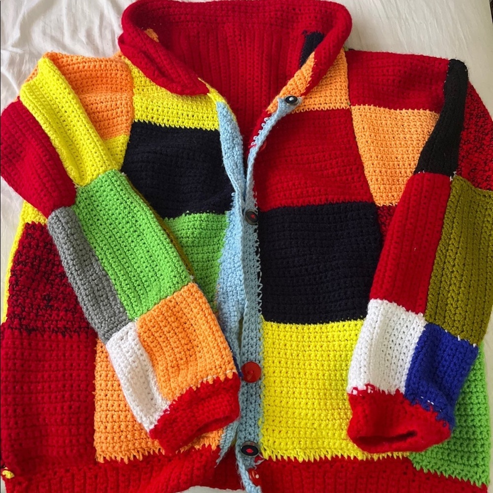 JW Anderson Crochet Harry Styles Cardigan